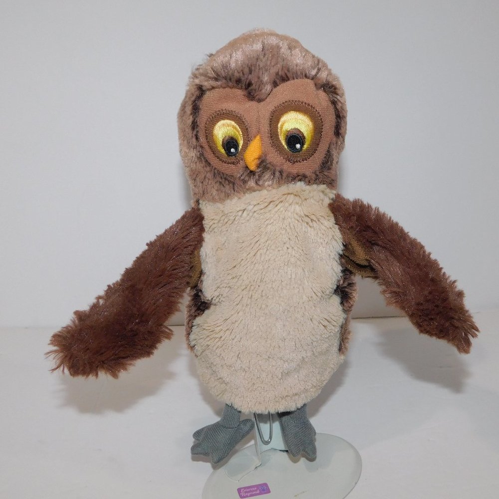 IKEA Owl Hand Puppet Vandring Uggla 11" Plush stuffed Soft Kids Toy retired